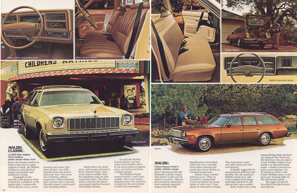 1975 Chevrolet Wagons Brochure Page 5